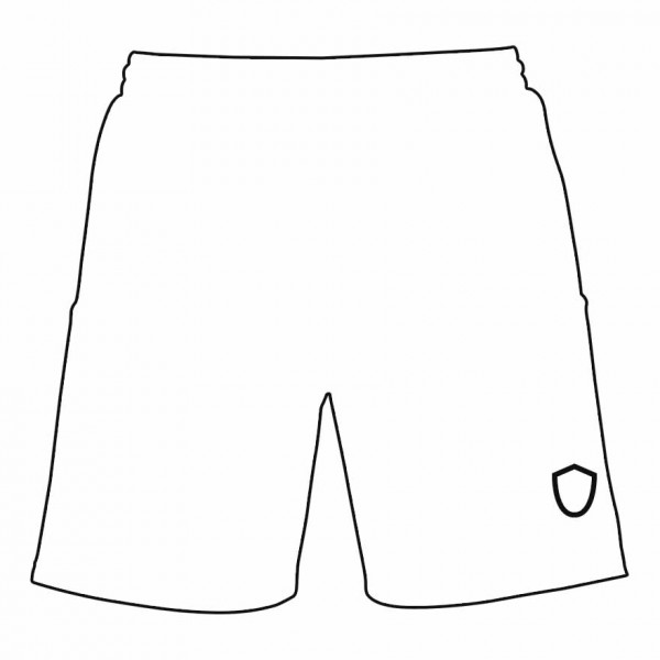 Druckpositionen und Druckfarbe wählen für Shorts Vorderseite